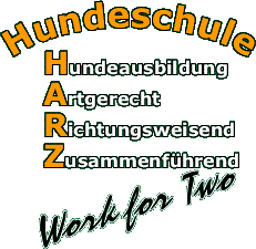 Hundeschule
 Hundeausbildung
 Artgerecht
 Richtungsweisend
 Zusammenfhrend
Work for Two